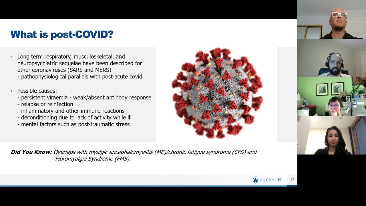 AgelessRx Launches Pilot Post-COVID Clinical Trial