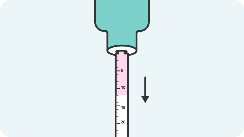 Turn upside-down and draw solution